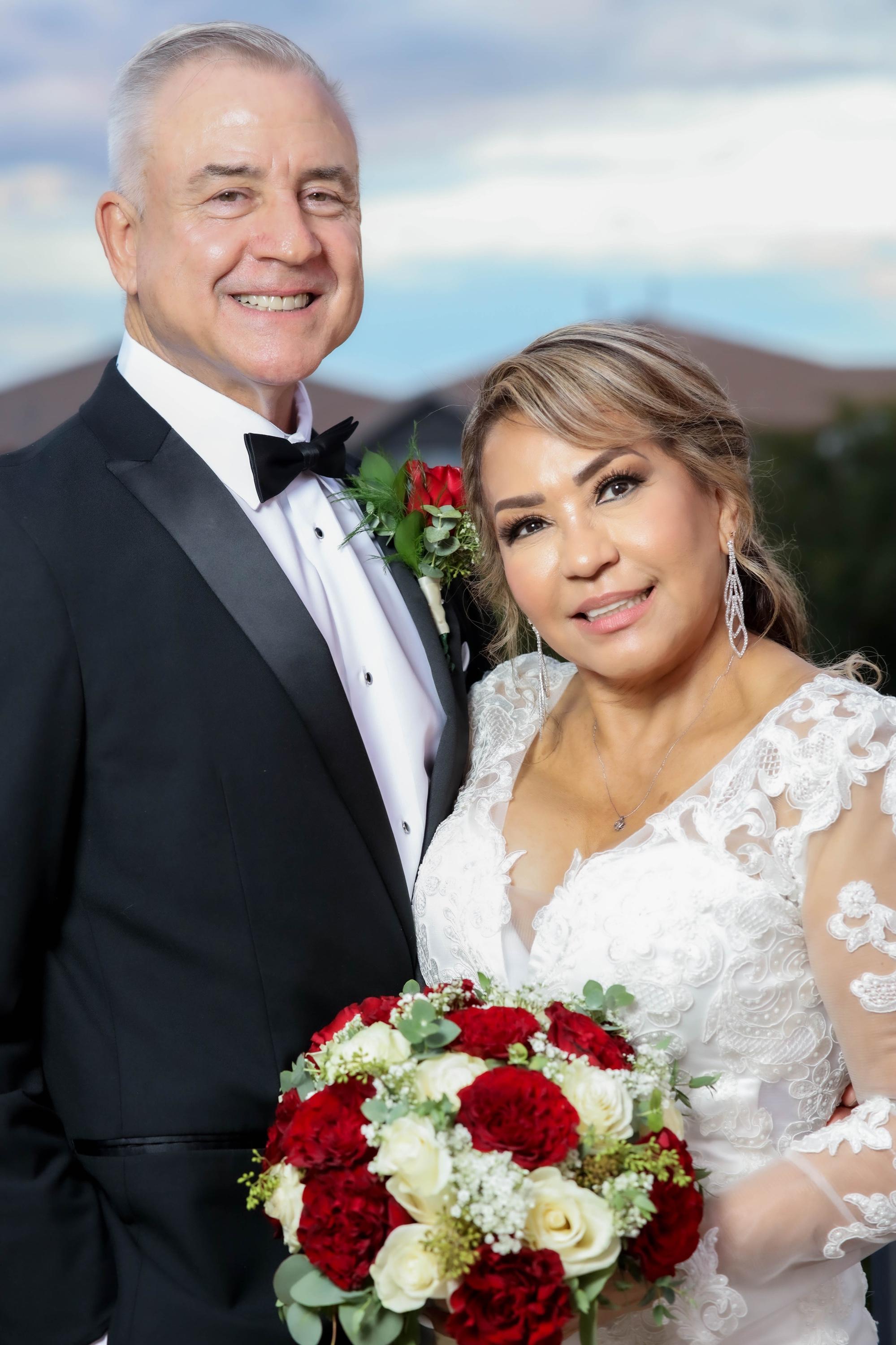 The Intimate Backyard Wedding of Jason and Mireya in Surprise, Arizona